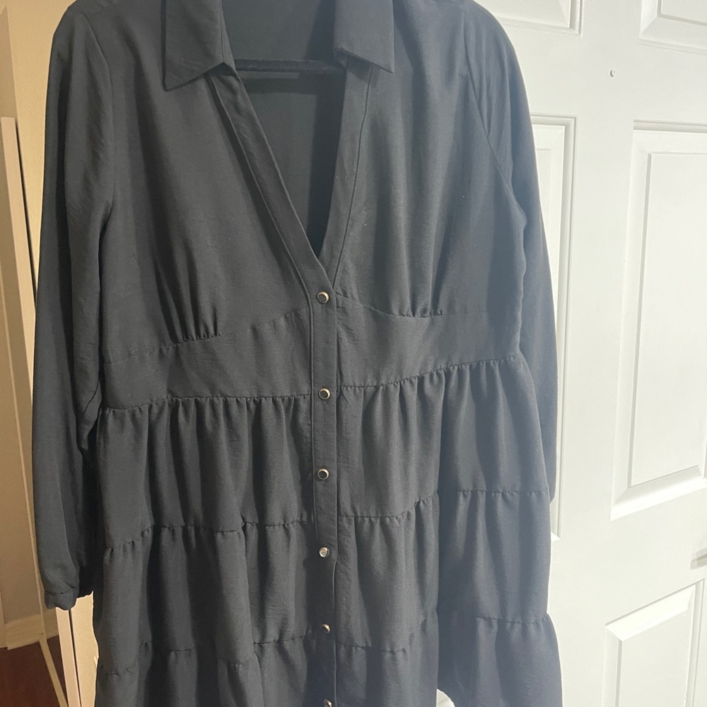 Zara Elegant Black Dress